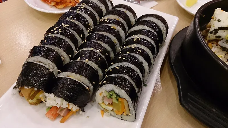 김밥 사진