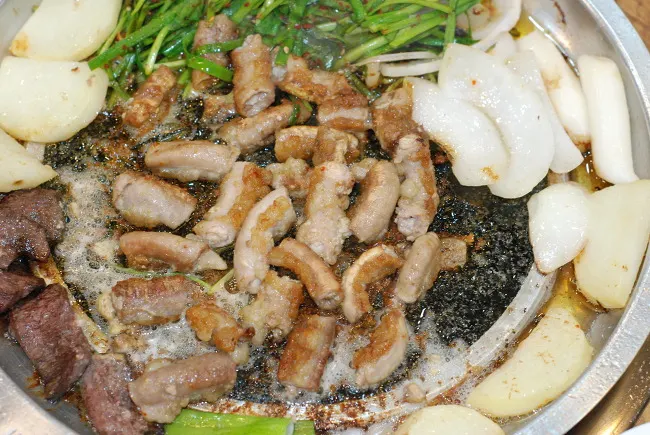 곱창 사진